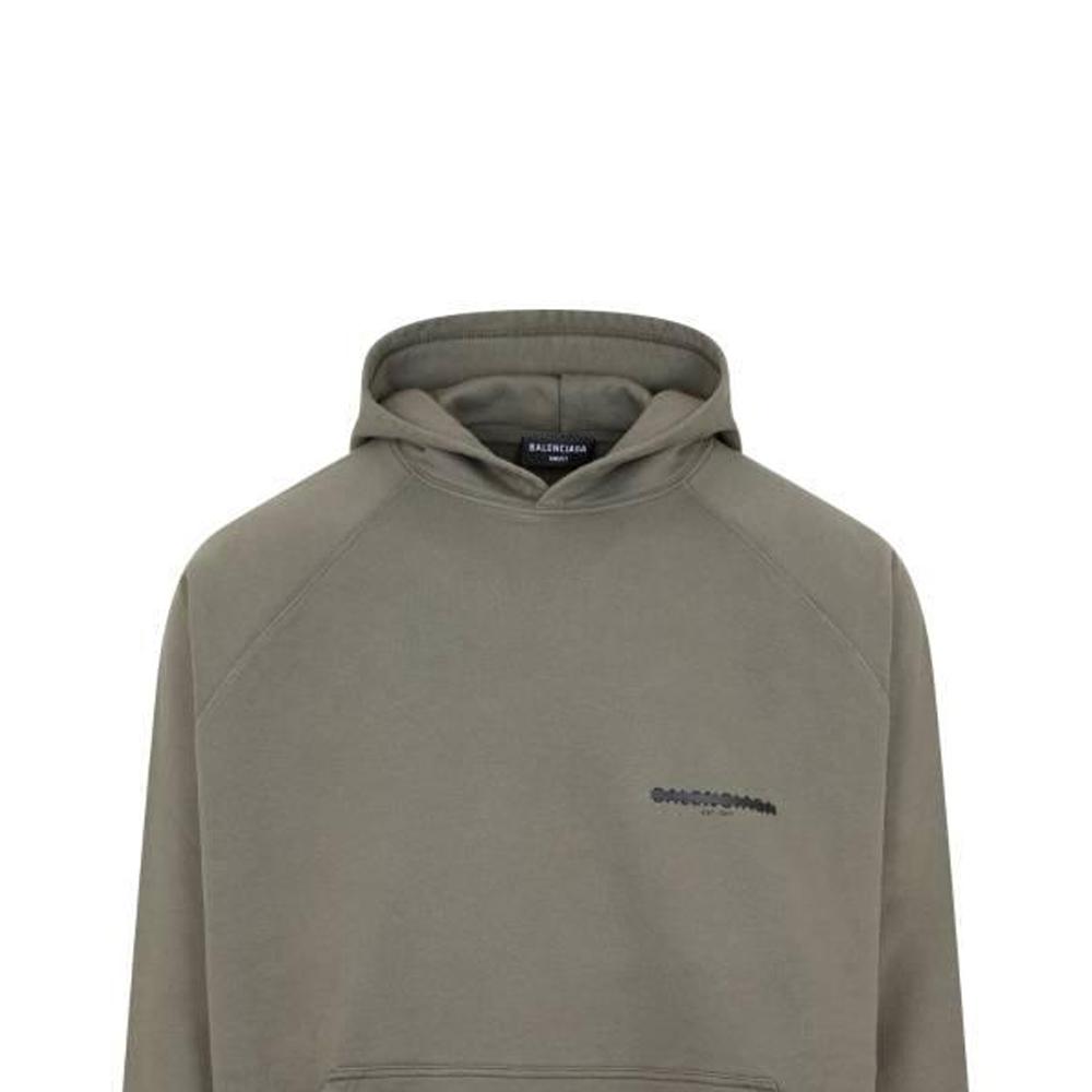 Balenciaga FW22 Sweatshirt Loose Fit Men's Army Green 697879TMVH22930