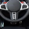 2/5/10Pcs Carbon Fiber Steering Wheel Car Emblem 3D Stickers For BYD All Model S6 S7 S8 F3 F6 F0 M6 G3 G5 G7 E6 L3 Car Styling