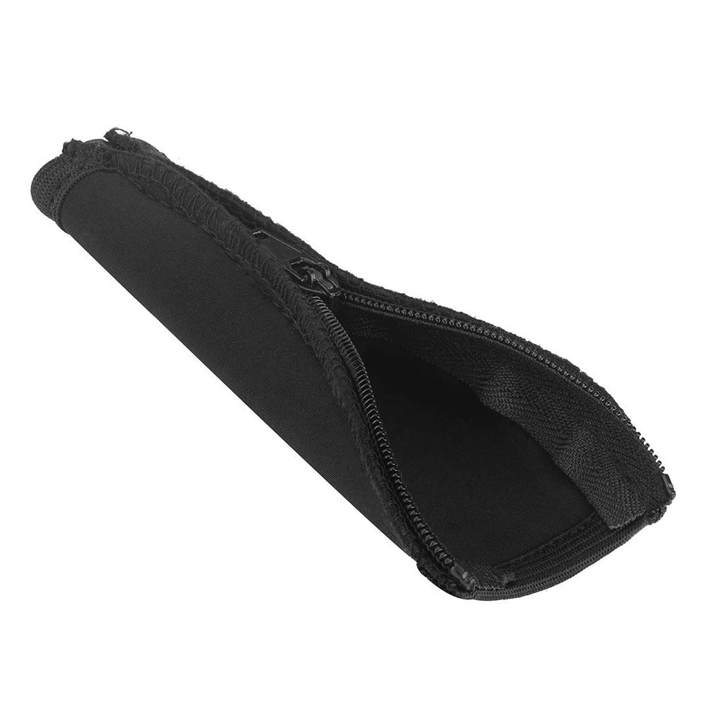 Geekria Earpads Headband Set Compatible with SONY Replacement Protective Ear Cushion Set + MDR-10RBT MDR-10RNC MDR-10R (Black)