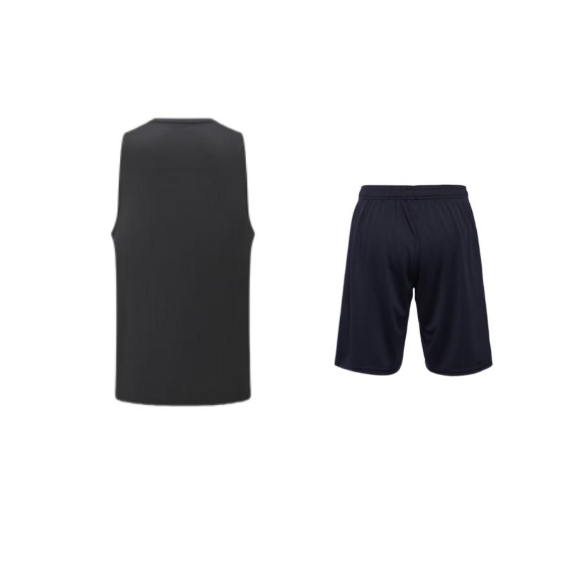 Under Armour SS24 Бег Фитнес Быстросохнущий Дышащий Майка Без Рукавов Тренировочные Шорты Повседневный Спортивный Комплект Мужские Комплекты Черный 21500201-001+24500111-001