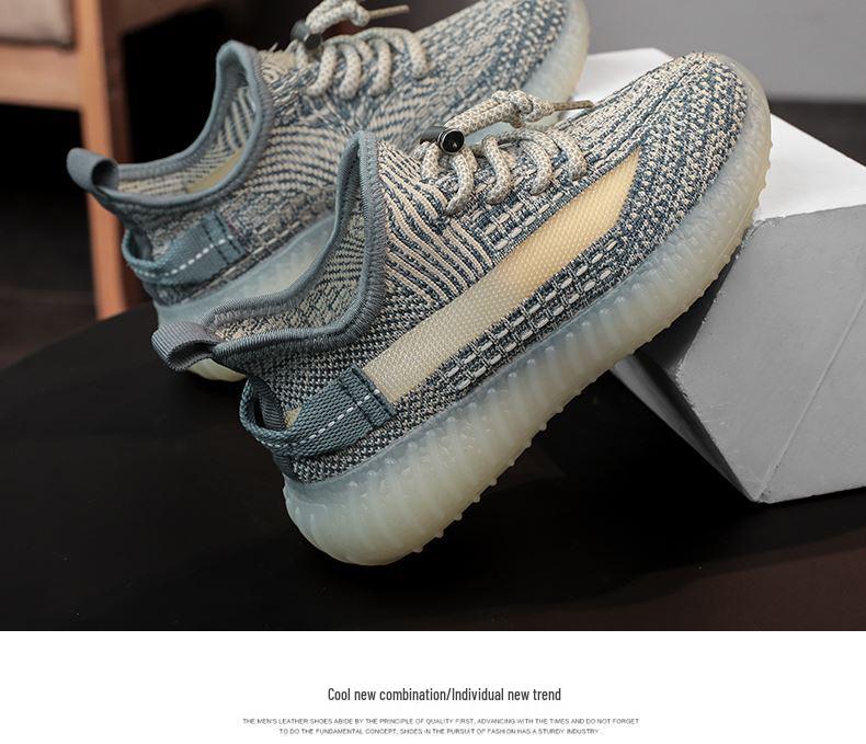 Детские дышащие сетчатые кроссовки для бега - Мягкая подошва, унисекс летние кеды для мальчиков и девочек.