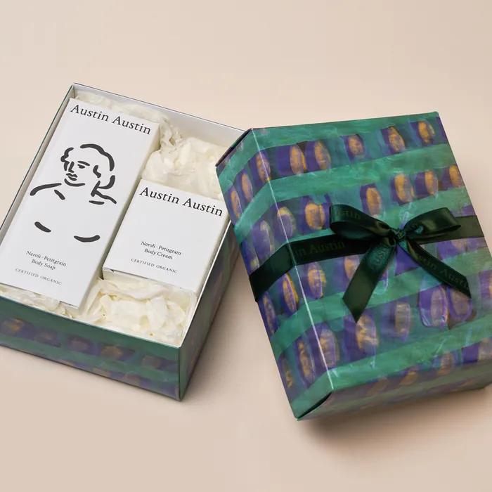 Подарочный набор: гель для душа и крем для тела