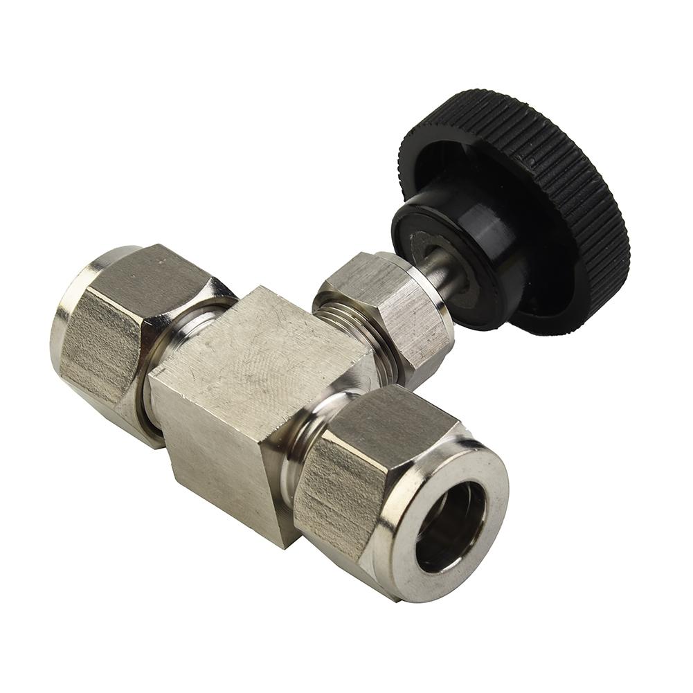 Прочный и универсальный игольчатый клапан с наконечником, полированная и жесткая конструкция