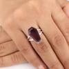 Amethyst Gemstone 925 Sterling Silver Jewelry Handmade Engagement Ring For Women RR-47-4