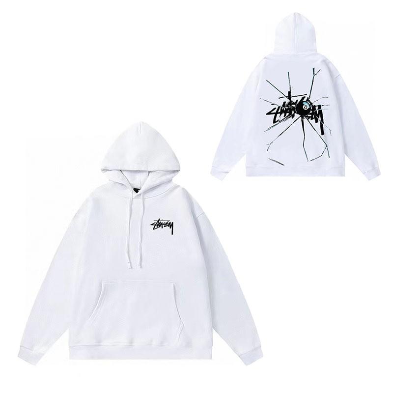 Unisex Hooded Cotton Sweatshirt Streetwear Letter Print Loose Fit Winter Casual Top Teens