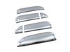 BRIGHTZ Chrome Door Handle Covers for Fit Shuttle Hybrid GP2 Key Compatible with GP2 Fit Shuttle Fit Shuttle Fit 30567 (Smart Compatible)