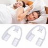 2Pcs Tooth Brace Drop-proof Hook Design Wave-design Anti-grinding Transparent Bruxism Noise Removal Sleep Mouth Guard Adult Supply