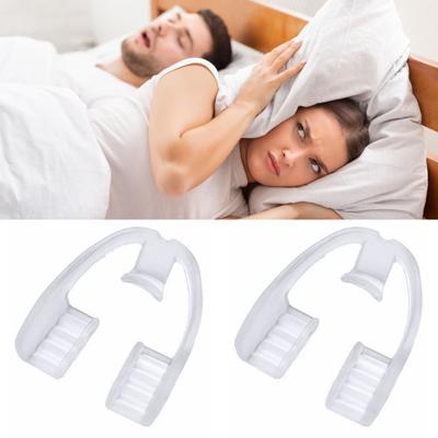 2 шт. зубные скобы с защитой от падения, дизайн крючка, волнообразный дизайн, антискрежет, прозрачный, бруксизм, шумоподавление, сон, капа для взрослых