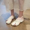 Thick-bottomed Bag Head Half Slippers Women's Outer Wear 2025 Summer New Comfortable Skirt Beautiful Niche Cool Slippers