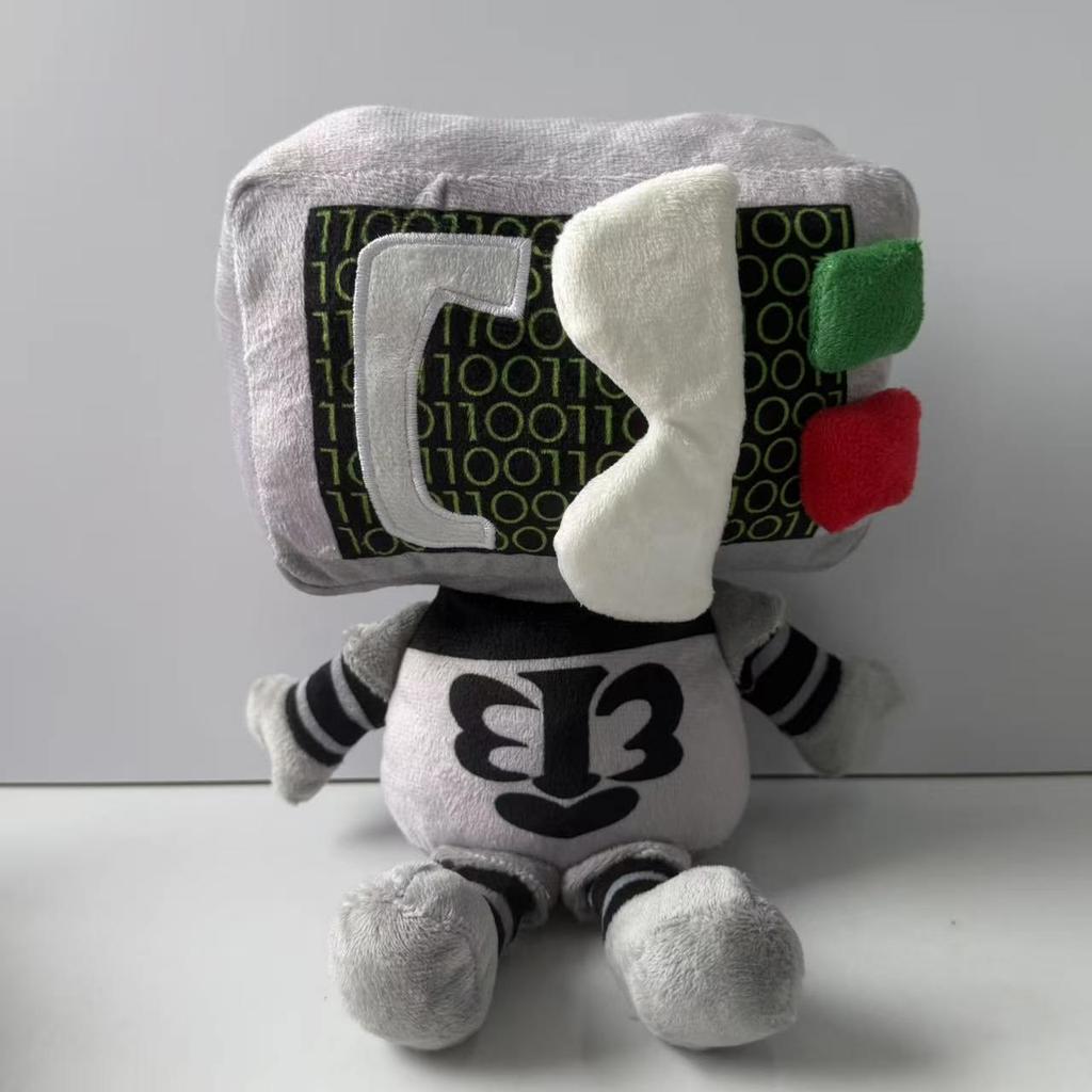 KILLDROID PLUSH Game Robot Plush Toy, Soft Stuffed Animal Doll, Cute Collectible Gift for Fans, 12-inch