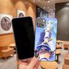 Милый чехол для телефона Konosuba Anime Girl для IPhone 14 13 12 11 Pro Max X XR XS 8 7 Plus, цветной чехол для телефона из жидкого стекла