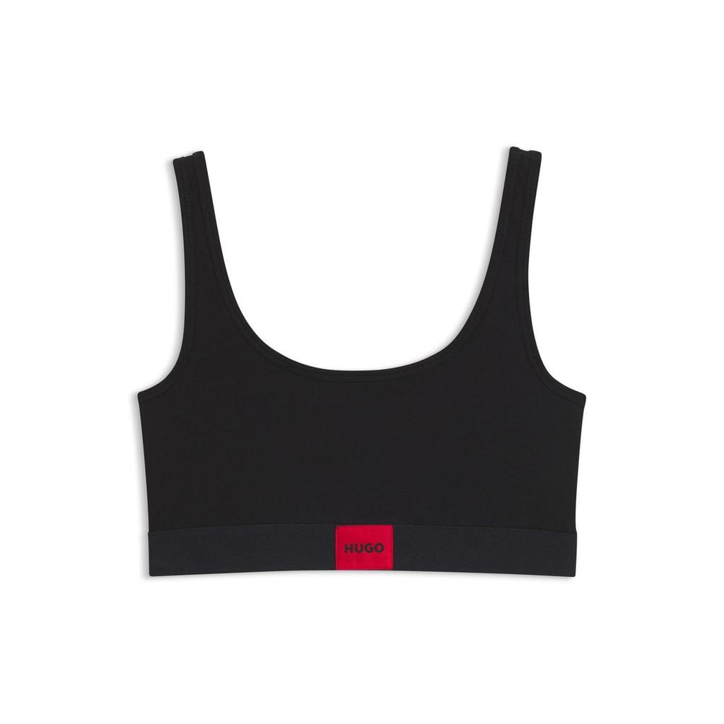 Hugo Womens/Ladies Red Label Logo Bralette