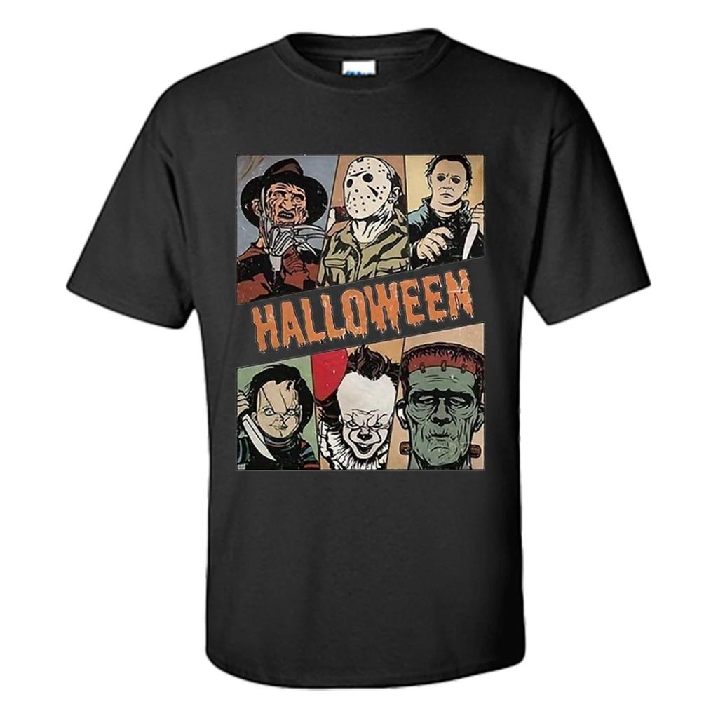 Halloween Legends T Shirt Horror Movie Icons Tee S-XXXL
