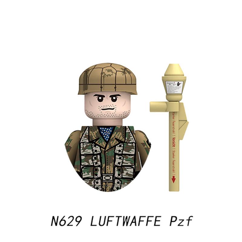 Kids Toys Mini Military Soldier Model Air Force Army Armed Camouflage Unit Small Particles Building Blocks Boys Holiday Gifts