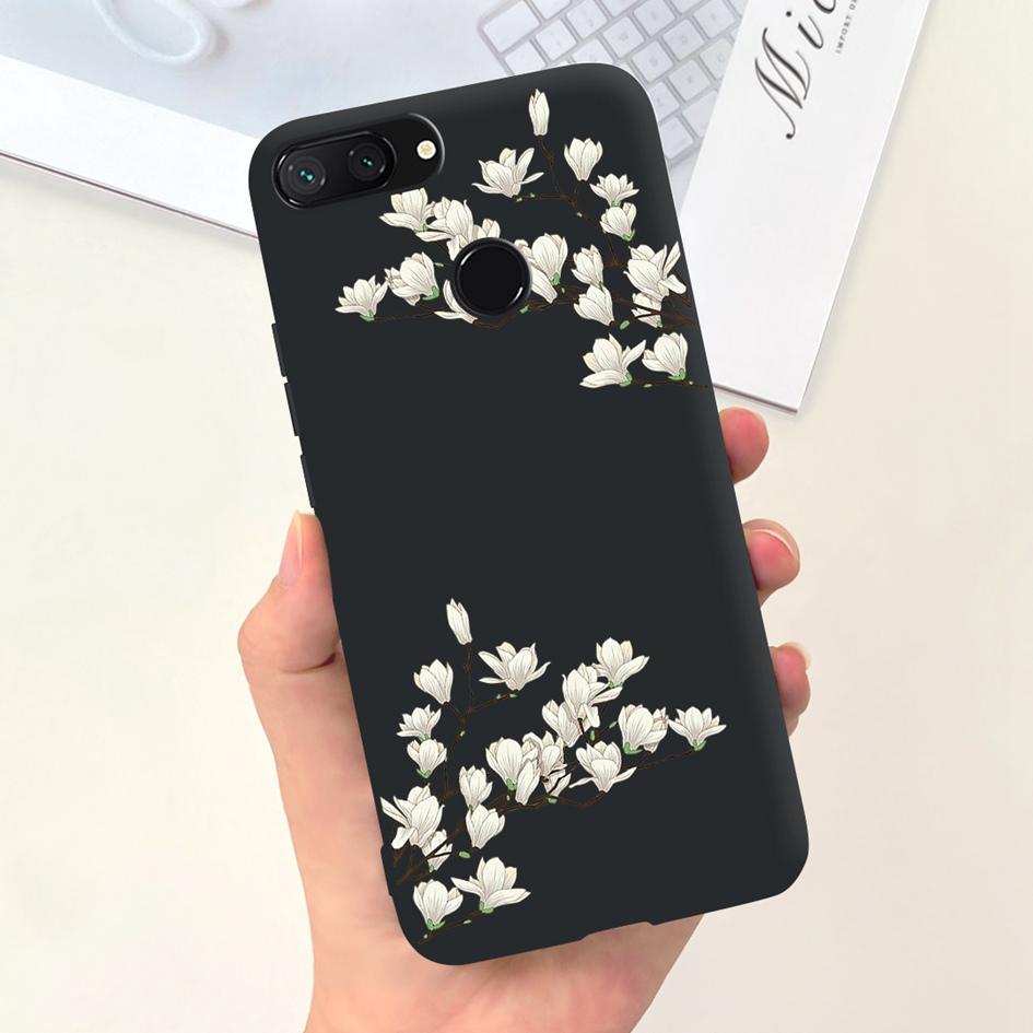 For Xiaomi Mi 8 Lite Case 6.26" Fashion Landscape Girls Bumper Soft Silicone Phone Cover For Xiomi Mi 8 Lite Funda Mi8Lite Pouch
