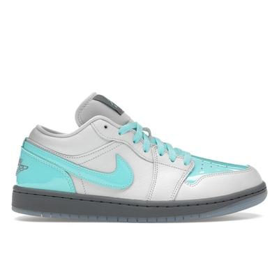 Кроссовки женские Air 1 Low SE Polaroid Teal Photon-Dust Aurora-Green HQ3599-025