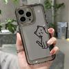 Чехол для телефона с рисунком милого кота для iPhone 13, чехол для iPhone 11, 14, 15 Pro 12 Pro Max X XR XS Max 7 8 Plus SE, силиконовый чехол-бампер