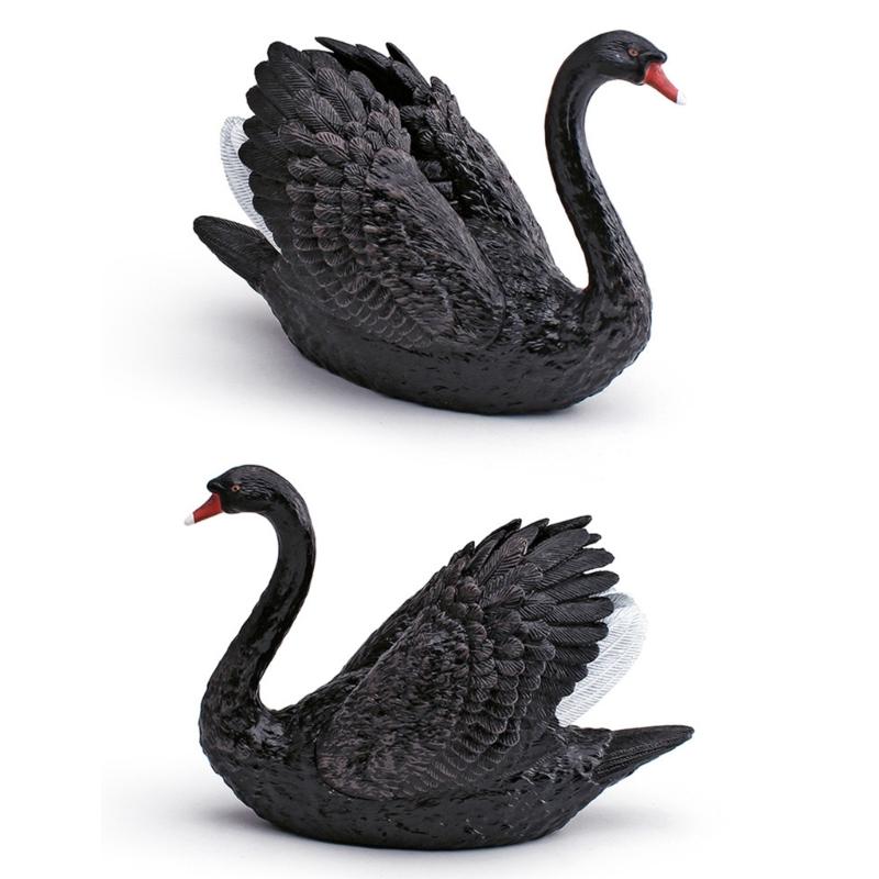 Фигурка гусей Реалистичная статуя гусей Скульптура Модель сельскохозяйственного животного Коллекции Центральные элементы стола Украшение Декор для дома
