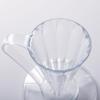 Кофейный цветок Asahi, капельница DEEP27, прозрачный (Одиночный Кубок) FDD-27 CAFEC Глубокая воронка для заваривания, Сделано в Японии