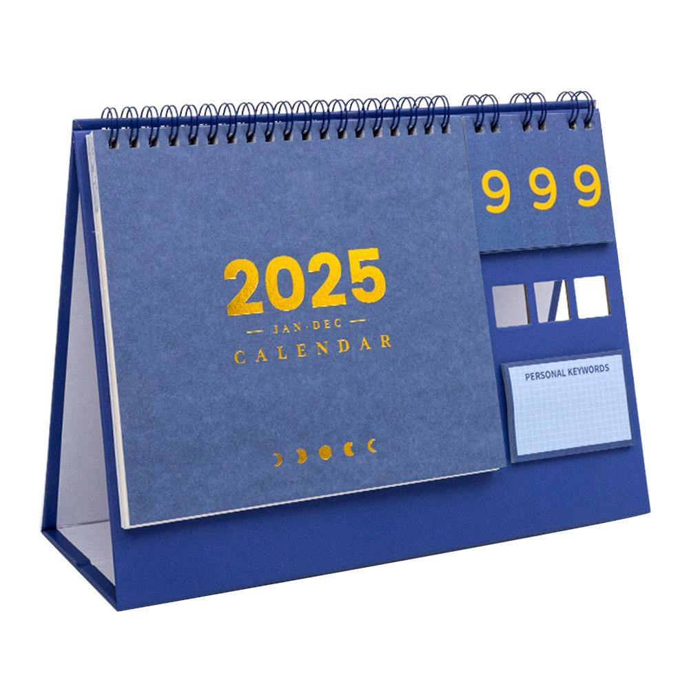 Однотонный настенный календарь, украшения для дома, настольный календарь, подарок, новогодний календарь