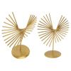 Iron Metal Tabletop Decorative Statue Indoor Display Metal Artwork  Showroom Interior Decor