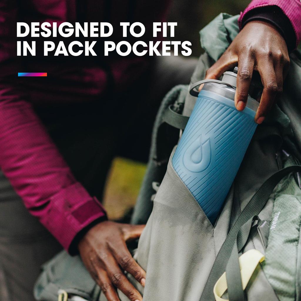 Hydrapak Flux Bottle 1.5L GF425 Mammoth Gray