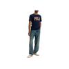Polo Ralph Lauren Lettered Pullover Crew Neck Short Sleeve T Shirt Men Tops Blue 710961130-001