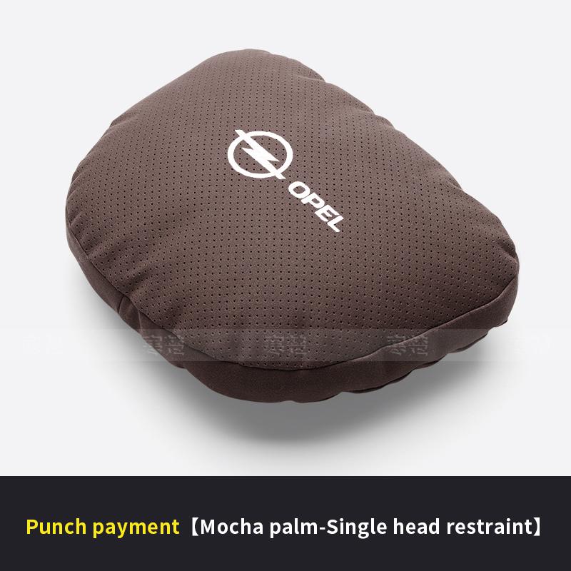 Car Headrest Neck Support Seat Lumbar Cushion Soft Neck Pillow Opel OPCline ASTRA CORSA INSIGNIA MOKKA VECTRA ZAFIRA GTC Tigra YU1