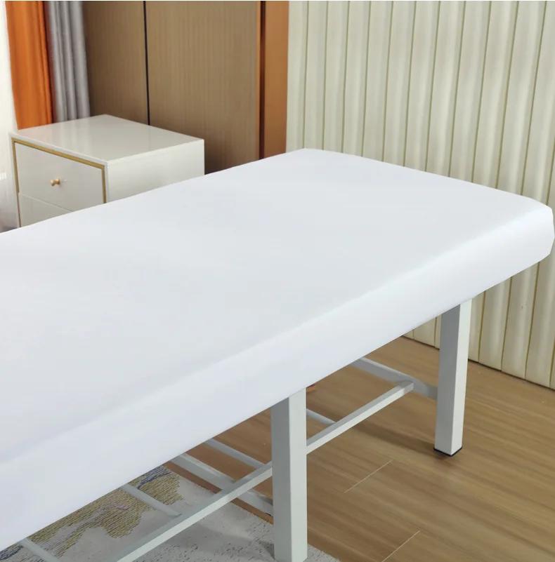 Водонепроницаемый, маслянистый, моющийся, мягкий, спа-клуб, выделенный, дышащий, с отверстиями, простыня для салона красоты, массажа