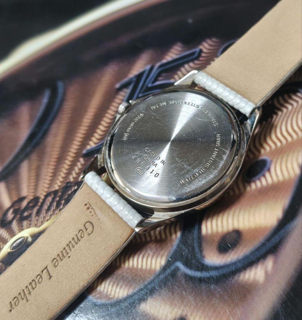 [USED] Seiko Alba Leather Strap Watch In Working Condition