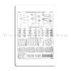 Vintage Technical Drawing Manual Of Types Of Screw Thread Metal Sign Create Design Decoration Customize Sign Tin Sign Poster