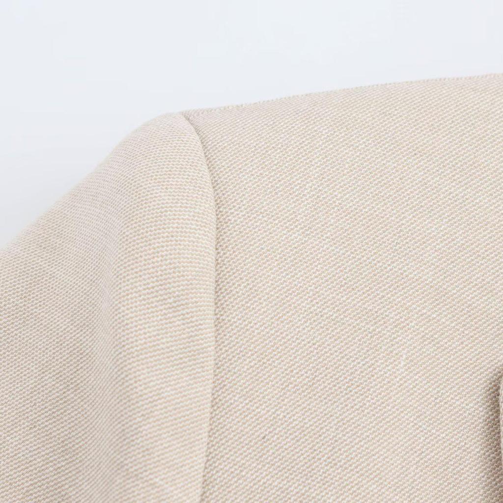 2025 Spring Women's Versatile Double-Breasted Lapel Suit Jacket