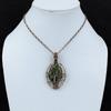 Tree Of Life Copper Ruby Zoisite Pendant Copper Wire Wrapped Pendant Handmade Jewelry Gemstone Pendant Gift For Mother Dainty Copper Jewelry