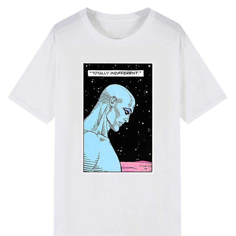WatchUnisex Unisex Clothing Smiley Dr Unisexhattan Novel Alan Moore Emo Nihilist Heroes Tops Unisex Clothing Ropa Hombre Camisetas Custom Unisex