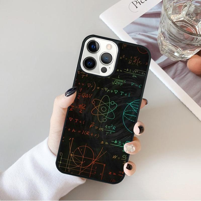 Наука Химия Кофеин Чехол для телефона Для iPhone 17 Air 16 15 14 Max Plus 11 12 13 Pro Max Чехол для телефона coque