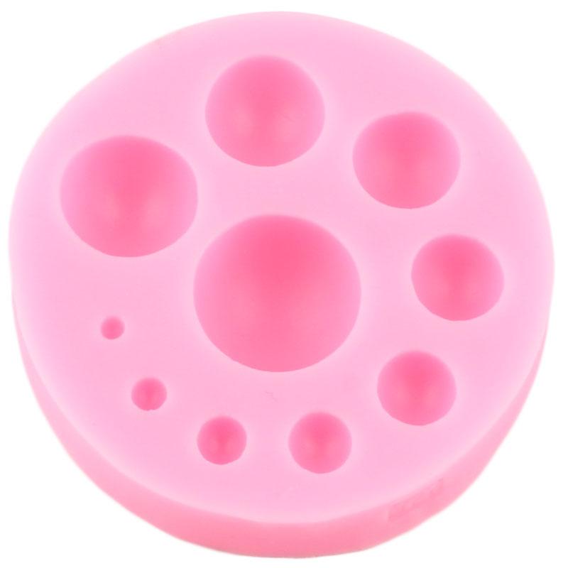 Полусфера жемчужный шар силиконовая форма торт границы помадка DIY свадебная выпечка торт украшения инструменты конфеты шоколад формы для мастики