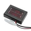 12V / 24 V Universal 2 In 1 Digital Water Temperature Gauge+Volt Gauge with Sensor M10 for Car / Truck VOLT Meter
