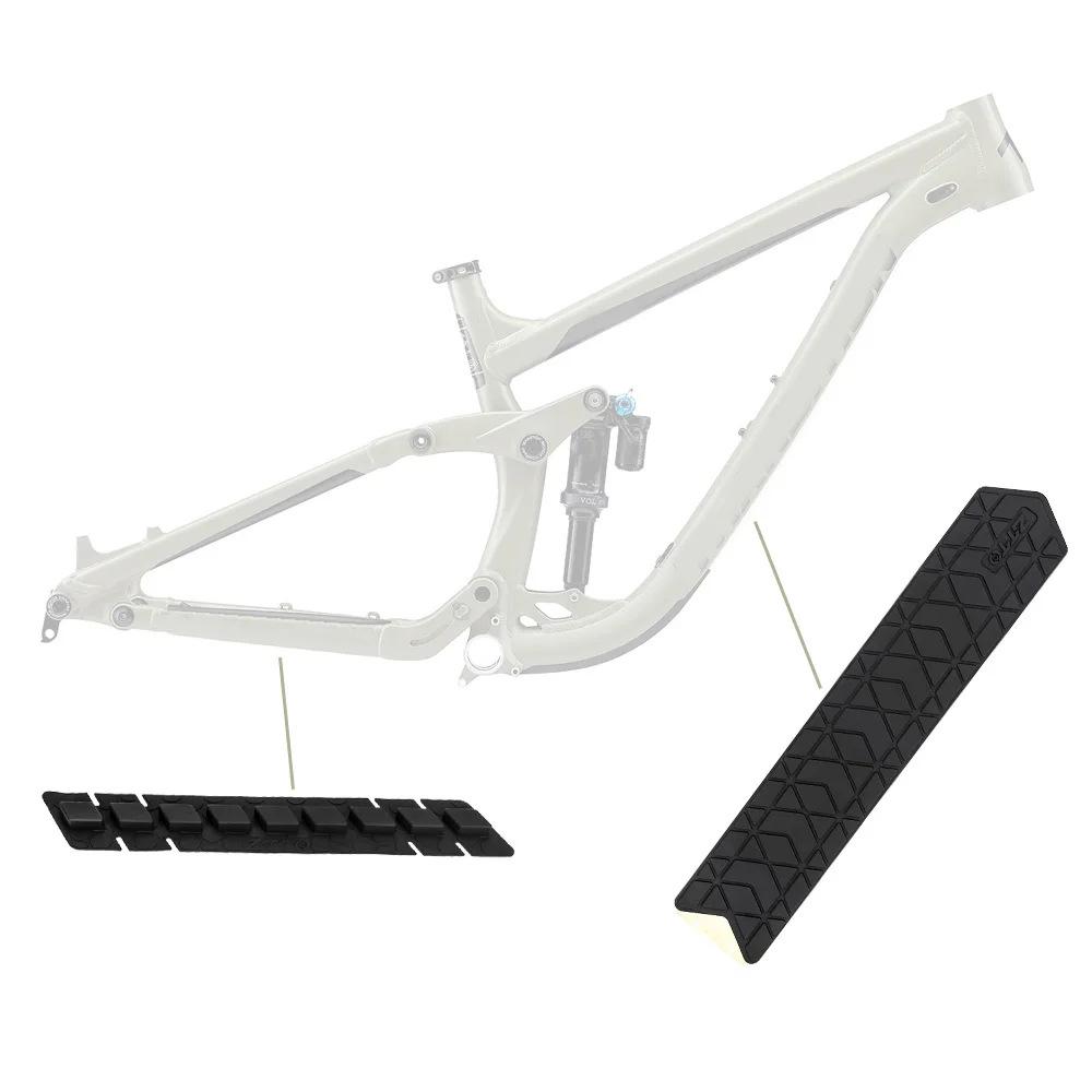 ZTTO Bike Chainstay Protector Bicycle Silicone Chain Stay Frame Guard Protective Pad AntiScratch Cycle Accessories for