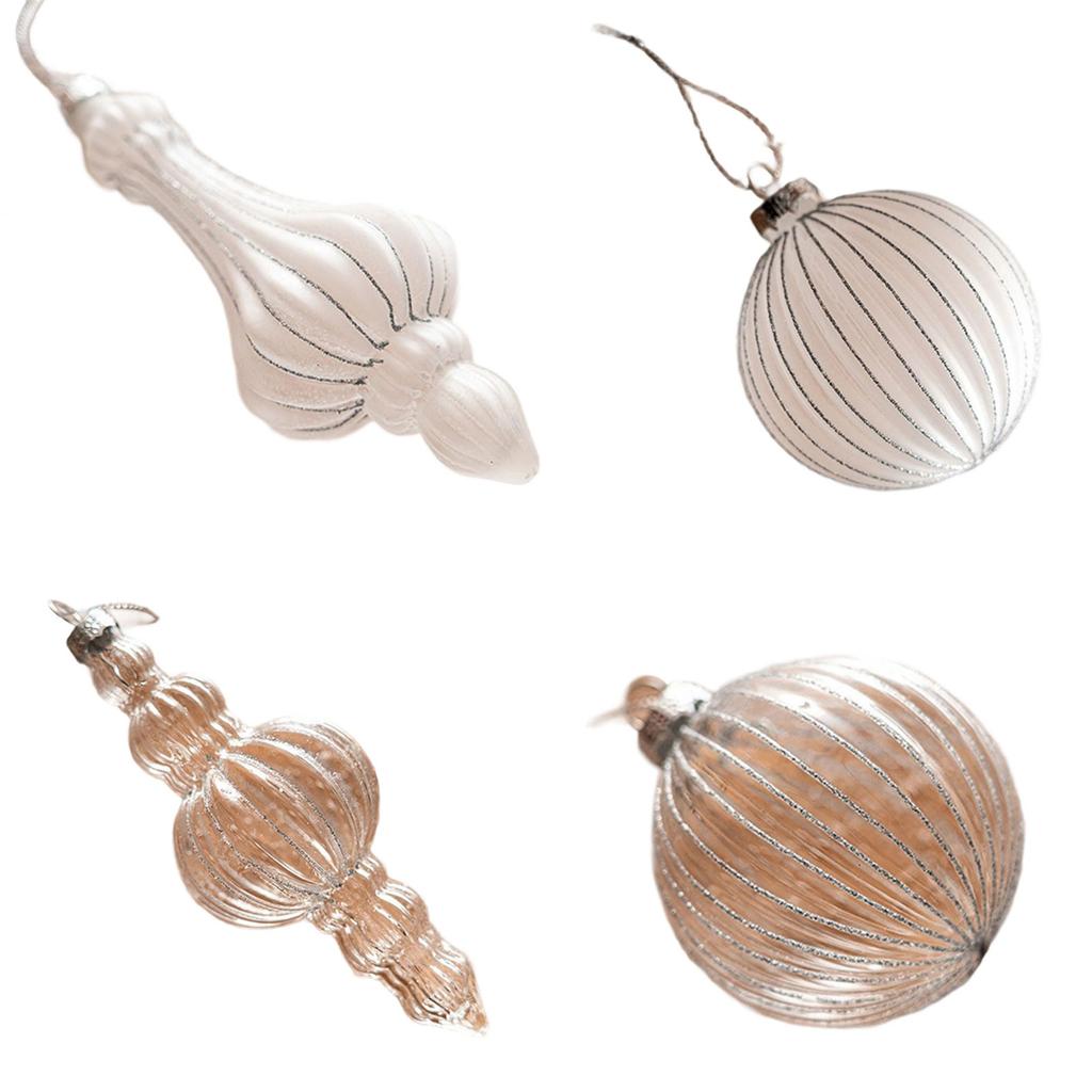 Украшения для рождественской елки Стеклянные рождественские шары Украшение Подвесные шары для рождественской елки Дома и для праздника