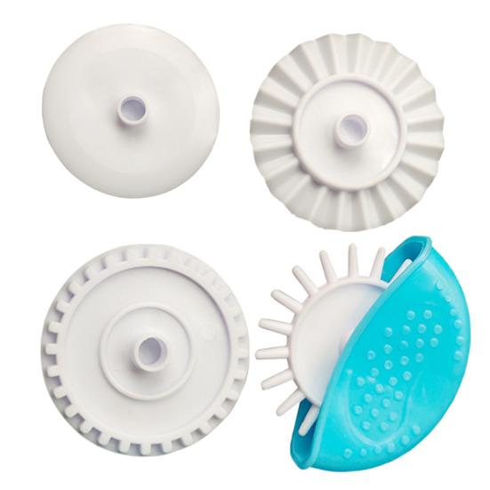 Yousheng Pastry Wheel Cutter for DIY Baking Lattice Decorative Roller Dough Pastry Wheel Decorator And Cutter Plastic Pie Decoration Cutter