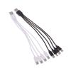 20Cm 4 In 1 Usb C Charger Cable 4 Ports Usb Splitter Charging Cable Type C Connector For Cellphones Smartphone Tablet