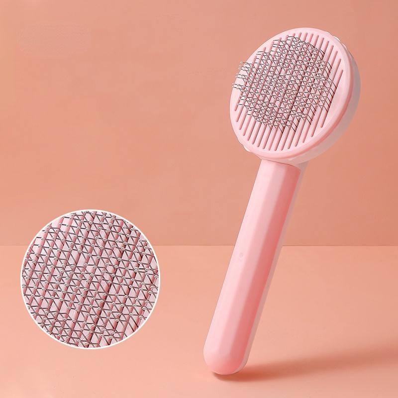 Cat Brush Cat Comb Hair Removal Brush Grooming and Care Cat and Dog Universal Hair Trimmer Massager for Cats Pet Accessories