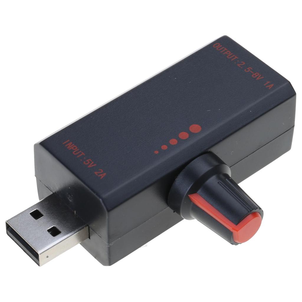 Регулятор скорости USB-вентилятора 5В2А Бесступенчатый регулятор скорости USB-вентилятора с переключателями для офисов Диапазоны регулировки выхода 5В-9В1А