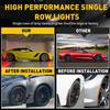 Smoked LED Side Bumper Marker Light Lens 2014- Fit C7 Corvette Chevrolet