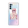 Anime Yarichin Club For OPPO Reno7 SE 6 5 Z F 4G 5G Find X2 X3 Neo Lite Pro Plus Transparent Soft Phone Case Coque