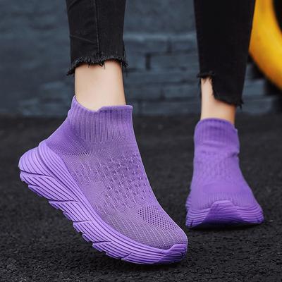 Женские мокасины, лоферы, повседневные туфли без застежек, летние мужские туфли без застежек, легкие носки, обувь для мам, большой размер 36-46