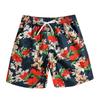 Summer casual shorts, straight-leg shorts, breathable and quick-drying beach pants