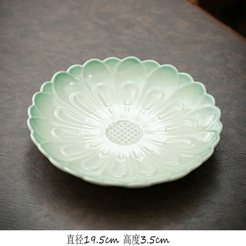 Керамическая тарелка на высоких ножках, форма для торта, тарелка для десерта, поднос для напитков, фруктовая чаша, подставка для торта, поднос для закусок, декоративные тарелки, подставка для дисплея