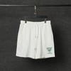 Mens Streetwear Cotton Shorts With Letter Print Loose Fit Casual Sport Short Pants