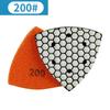 Granite Marble Stone Mm Triangle Diamond Dry Polishing Pads Good Durability